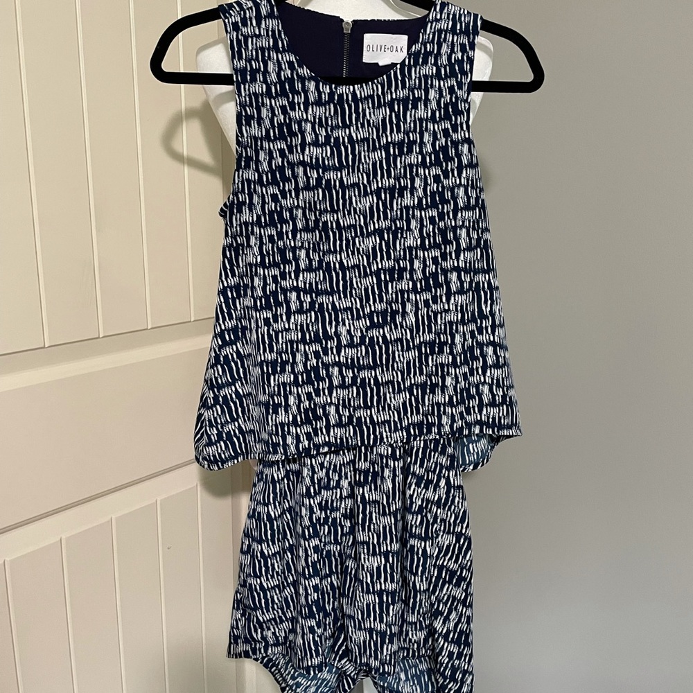 Olive & Oak, Unique Romper With Open Back - image 1